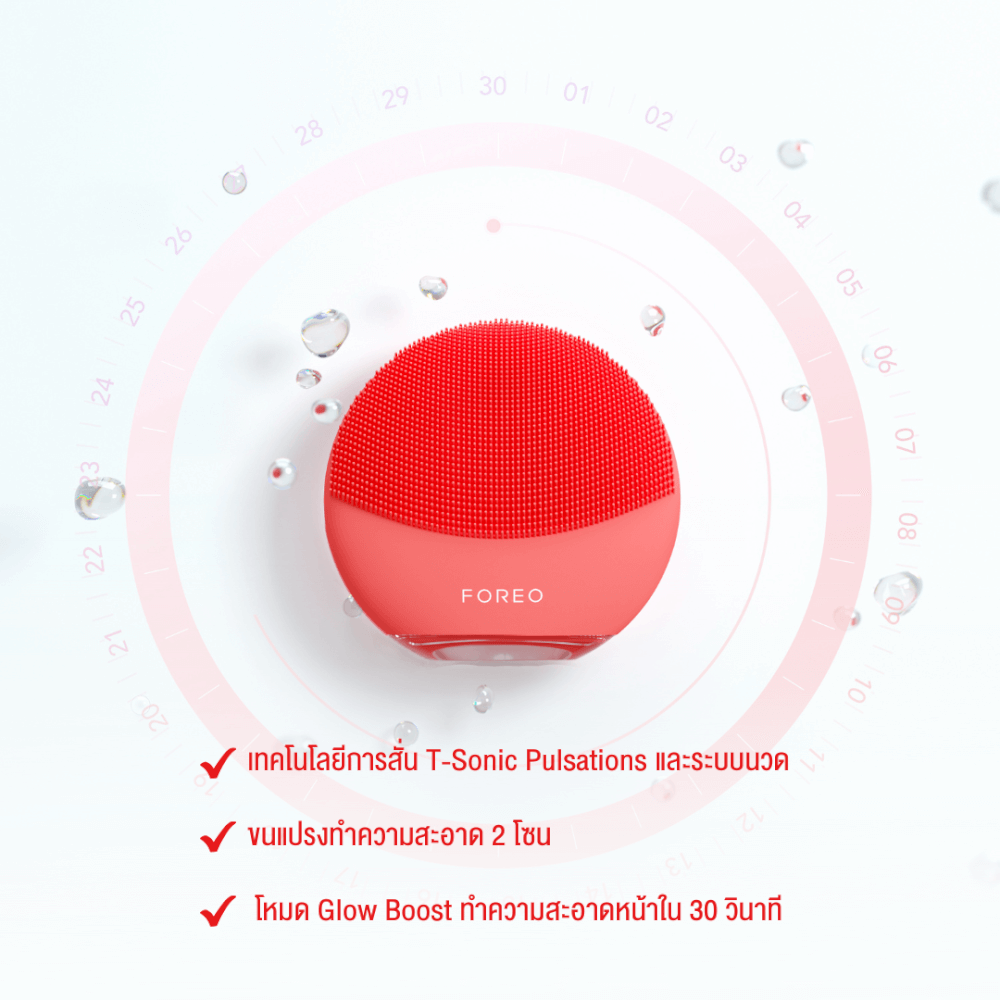 เครื่องล้างหน้า FOREO ลูน่า 4 มินิ Arctic Blue